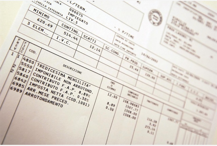Elaborazione cedolino
